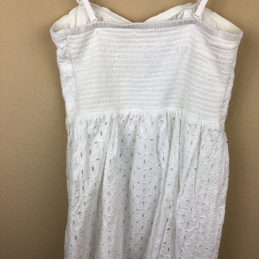 American Eagle Womens Dress, White Lace Size 6 - Picture 7 of 8